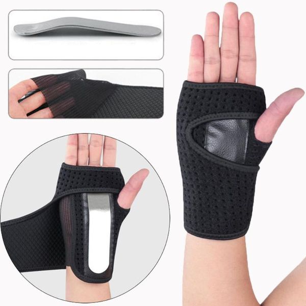 wrist support removable carpal tunnel syndrome splint wrap protector sport gym adjustable arthritis sprain bandage brace, Black;red
wrist support removable carpal tunnel syndrome splint wrap protector sport gym adjustable arthritis sprain bandage brace, Black;red