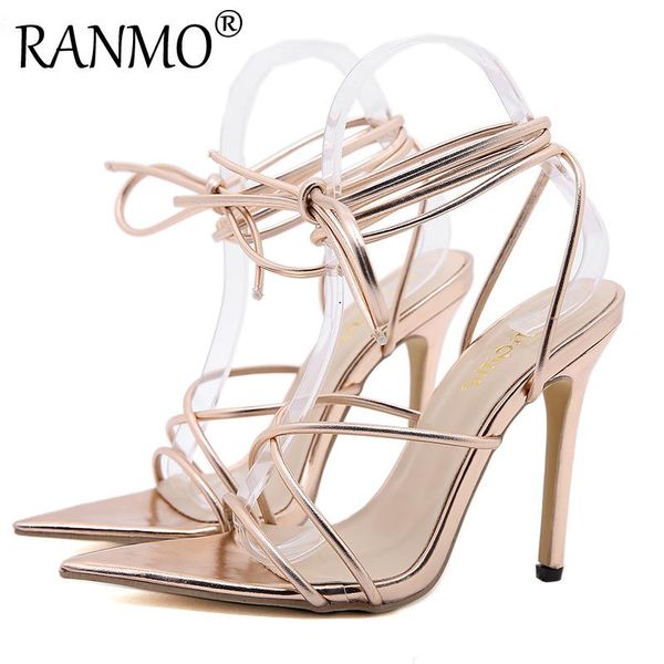 new 2021 european and american style simple women's high heels elegant style pointed sandals strap large women's shoes, Black
new 2021 european and american style simple women's high heels elegant style pointed sandals strap large women's shoes, Black