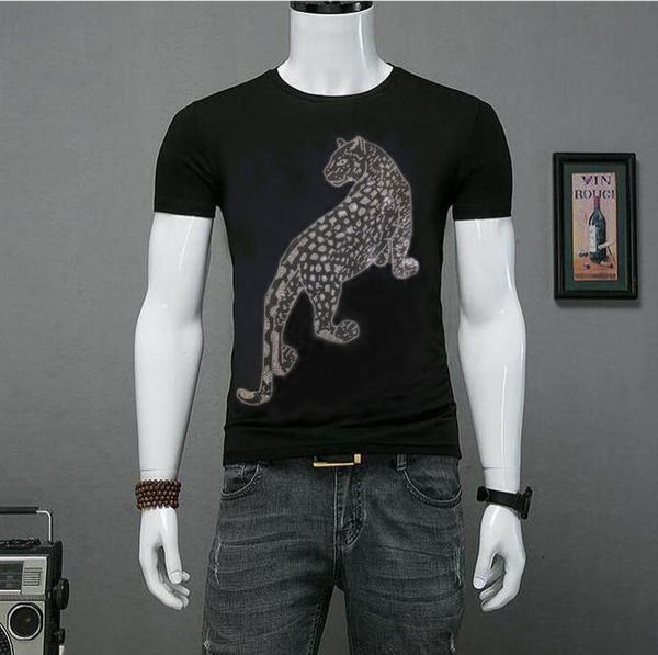 new 2021 mens summer rhinestone slim fit tshirt casual fashion o-neck tees 9sjr, White;black
new 2021 mens summer rhinestone slim fit tshirt casual fashion o-neck tees 9sjr, White;black