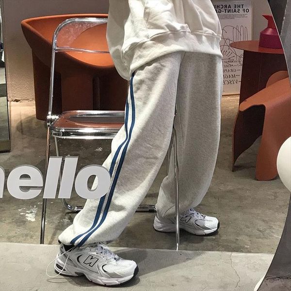korean style high waisted trousers womens pants casual elastic waist pockets oversize streetwear women patchwork harajuku, Black;white
korean style high waisted trousers womens pants casual elastic waist pockets oversize streetwear women patchwork harajuku, Black;white