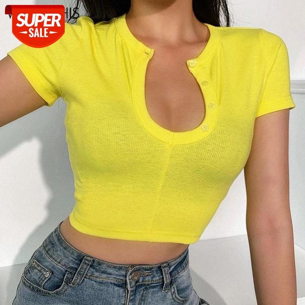 wannathis front hollow out short sleeve crop women v-neck hole yellow skinny elastic summer women cropped shirts 2020 #gd2r, White
wannathis front hollow out short sleeve crop women v-neck hole yellow skinny elastic summer women cropped shirts 2020 #gd2r, White