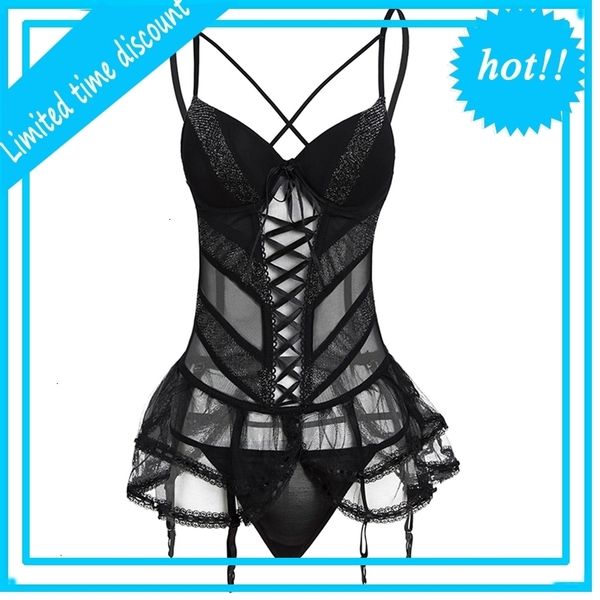 cinoon black high elasticity corset women underwear lace up bustier mesh overbust straps fabric corsets lingerie lj200814, Black;white
cinoon black high elasticity corset women underwear lace up bustier mesh overbust straps fabric corsets lingerie lj200814, Black;white