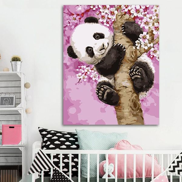 paintings diy painting by number panda climbing tree creative hand-painted living room bedroom decoration painti
paintings diy painting by number panda climbing tree creative hand-painted living room bedroom decoration painti