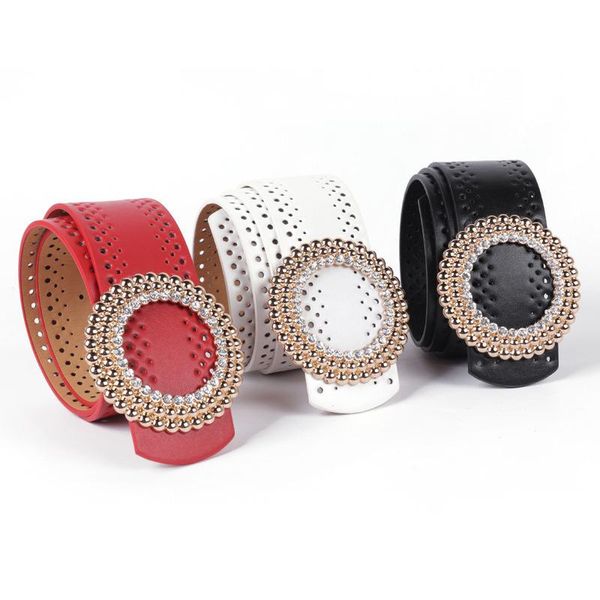belts vintage round buckle diamond hollow belt ladies decorative pin girdle simple wild for women korean, Black;brown
belts vintage round buckle diamond hollow belt ladies decorative pin girdle simple wild for women korean, Black;brown