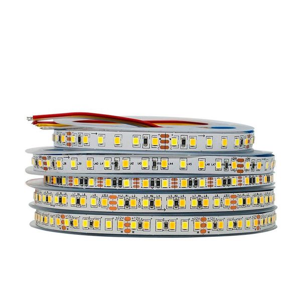 strips 5m dual color smd2835 cct led strip light 5v 12v 24vv dc ww+ cw temperature adjustable flexible tape ribbon
strips 5m dual color smd2835 cct led strip light 5v 12v 24vv dc ww+ cw temperature adjustable flexible tape ribbon