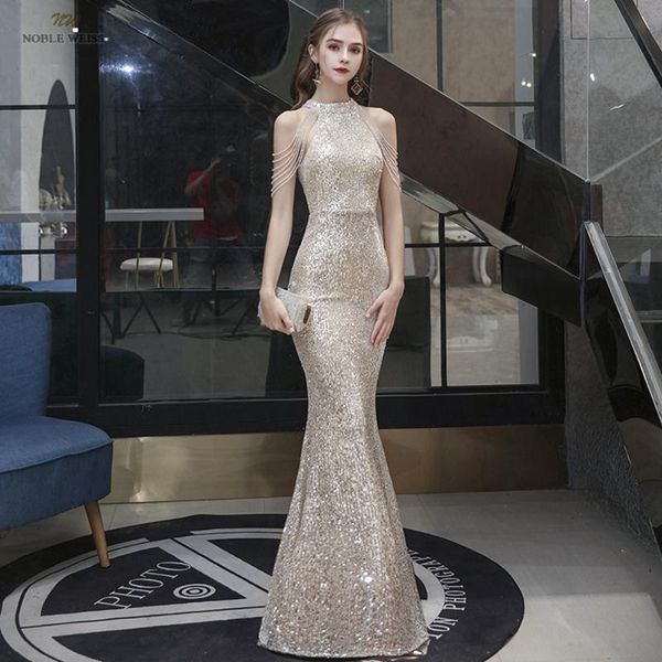 party dresses evening long halter floor-length prom beading mermaid woman night sequin dress, White;black
party dresses evening long halter floor-length prom beading mermaid woman night sequin dress, White;black