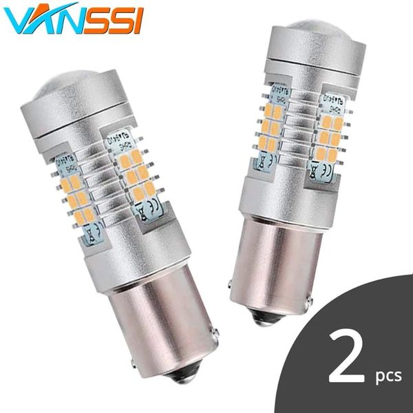 car headlights vanssi 2pcs bau15s 7507 py21w auto led bulbs 21-smd 1200lm for front or rear turn signal light dc12-24v amber yellow
car headlights vanssi 2pcs bau15s 7507 py21w auto led bulbs 21-smd 1200lm for front or rear turn signal light dc12-24v amber yellow