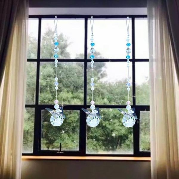 decorative objects & figurines metal butterfly crystal ball pendant prism ornament gifts car garden hanging for home decoration craft l5q8
decorative objects & figurines metal butterfly crystal ball pendant prism ornament gifts car garden hanging for home decoration craft l5q8