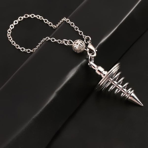 pendant necklaces metal spirit spiral cone necklace fashion jewerly antique copper gold amulet creative reiki jewelry, Silver
pendant necklaces metal spirit spiral cone necklace fashion jewerly antique copper gold amulet creative reiki jewelry, Silver