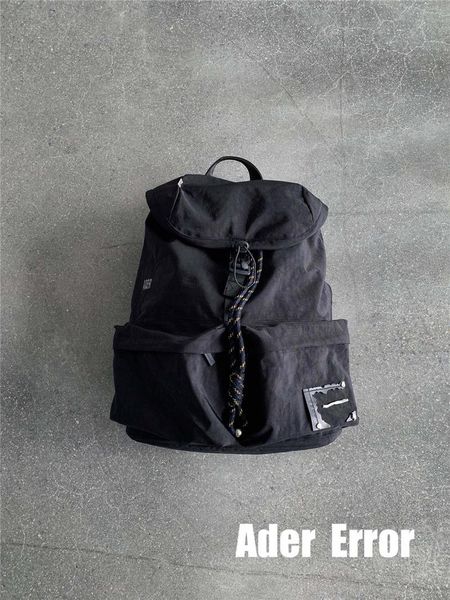 backpack men women 1:1 drawstring flap casual metal zipper inside adererror mark bags ader error backpacks
backpack men women 1:1 drawstring flap casual metal zipper inside adererror mark bags ader error backpacks