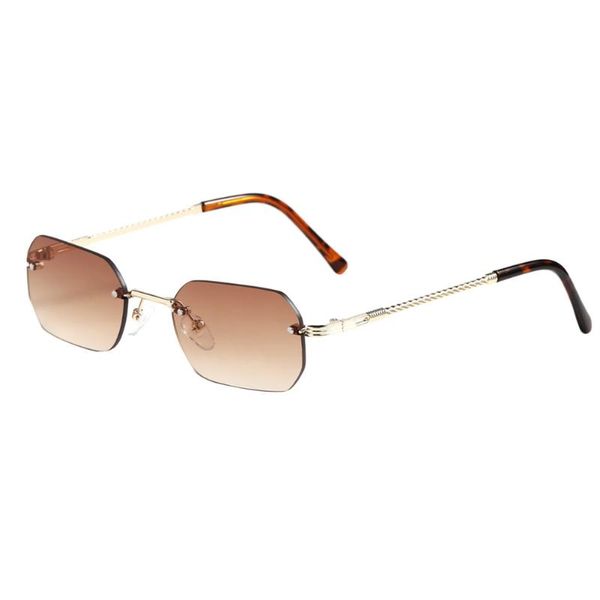 sunglasses fashion retro women's luxury personality polygonal borderless design eyewear style, White;black
sunglasses fashion retro women's luxury personality polygonal borderless design eyewear style, White;black