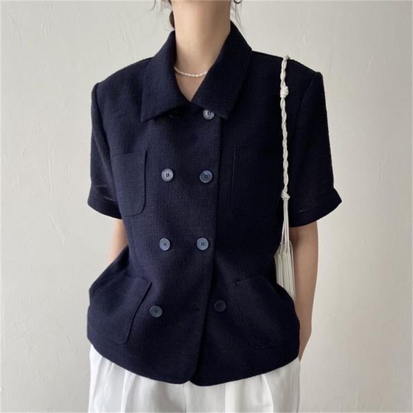 women's jackets hzirip 2021 multiple pockets slim streetwear women thin chic solid femme summer ol casual high waist coats, Black;brown
women's jackets hzirip 2021 multiple pockets slim streetwear women thin chic solid femme summer ol casual high waist coats, Black;brown