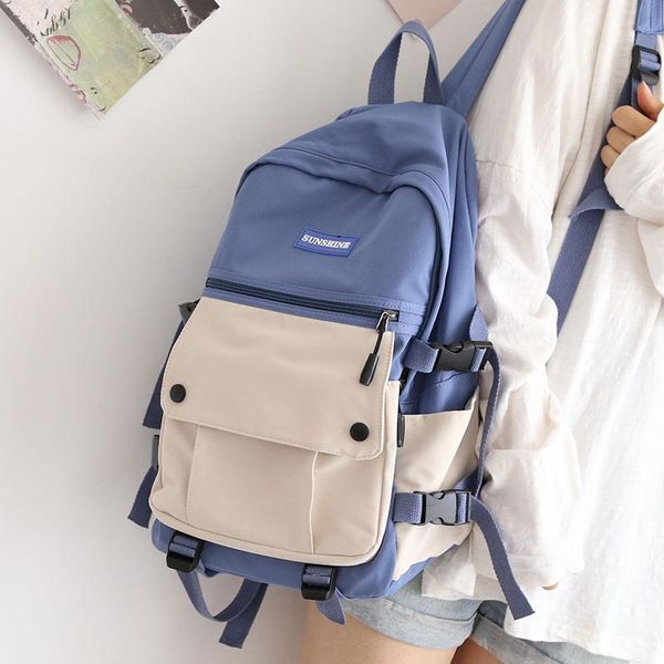 backpack fashion nylon women teenage girls school bags soft multi-pocket lady cute backpacks harajuku campus student book
backpack fashion nylon women teenage girls school bags soft multi-pocket lady cute backpacks harajuku campus student book
