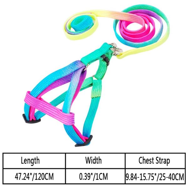 dog collars & leashes strong durable nylon cat harness leash set adjustable puppy colorful harnesses lead 1pcs
dog collars & leashes strong durable nylon cat harness leash set adjustable puppy colorful harnesses lead 1pcs