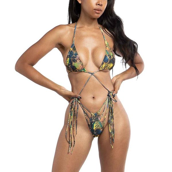 women's leaf print shoulder strap bikini double shoulder high waist split swimsuit women swimwear patchwork bikini swimsuit sexy
women's leaf print shoulder strap bikini double shoulder high waist split swimsuit women swimwear patchwork bikini swimsuit sexy