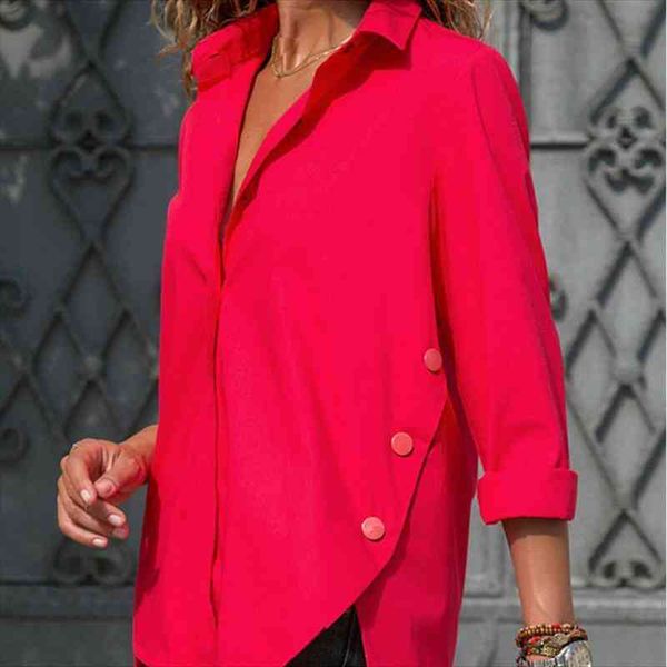 womens office lady chiffon irregular shirt black white red long sleeve female blouse summer shirts plus size 5xl
womens office lady chiffon irregular shirt black white red long sleeve female blouse summer shirts plus size 5xl