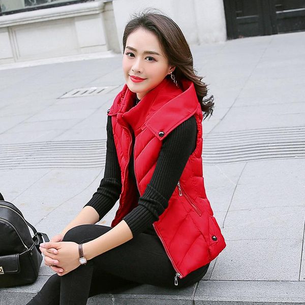 women's vests kuyomens women winter 2021 lightweight slim short vest cotton padded jacket sleeveless female collar waistcoat, Black;white
women's vests kuyomens women winter 2021 lightweight slim short vest cotton padded jacket sleeveless female collar waistcoat, Black;white