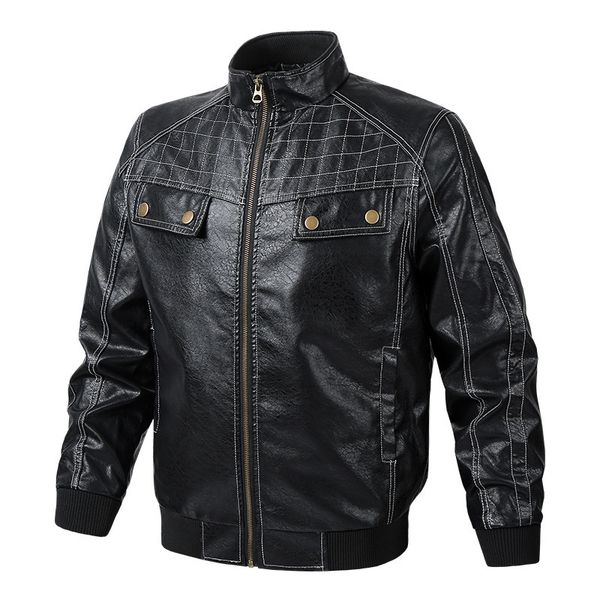 men's jackets from the plutonium motorcycle bomber leather jacket c6fw, Black
men's jackets from the plutonium motorcycle bomber leather jacket c6fw, Black