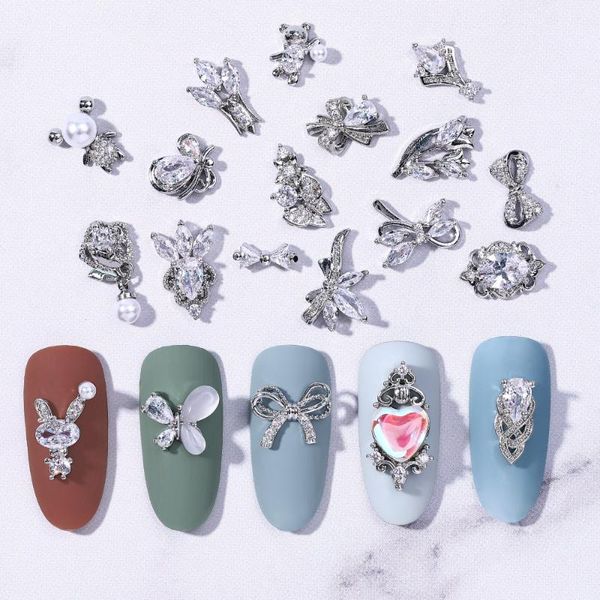 nail art decorations hnuix 2 pieces 3d silver jewelry japanese decoration zircon crystal manicure diamond amulet, Silver;gold
nail art decorations hnuix 2 pieces 3d silver jewelry japanese decoration zircon crystal manicure diamond amulet, Silver;gold