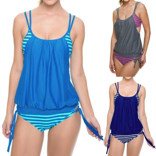 women's swimwear two piece suits bikini women striped splicing strap set bathing sling swimsuit push up brazilian, White;black
women's swimwear two piece suits bikini women striped splicing strap set bathing sling swimsuit push up brazilian, White;black