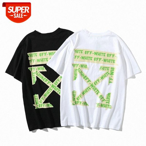 white letter arrow print loose round neck short sleeve cross-border #en6d, White;black
white letter arrow print loose round neck short sleeve cross-border #en6d, White;black