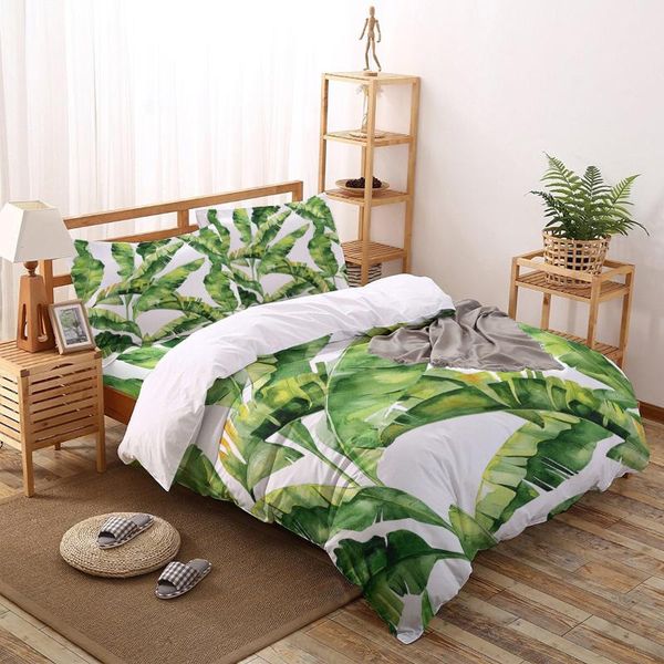 bedding sets tropical leaves banana palm printed set king size soft fashion duvet cover bed sheet pillowcase
bedding sets tropical leaves banana palm printed set king size soft fashion duvet cover bed sheet pillowcase