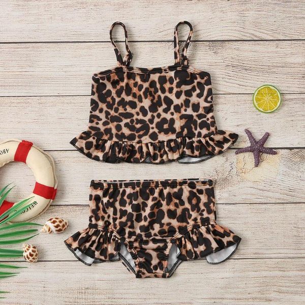 one-pieces baby kids girls ruffle leopard print straps swimsuit shorts swimwear set swimming children bathing suit, Black
one-pieces baby kids girls ruffle leopard print straps swimsuit shorts swimwear set swimming children bathing suit, Black
