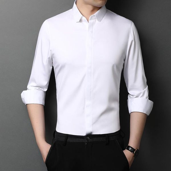 men's casual shirts 2021 spring and autumn shirt fashion men long-sleeved 5513-1352, White;black
men's casual shirts 2021 spring and autumn shirt fashion men long-sleeved 5513-1352, White;black