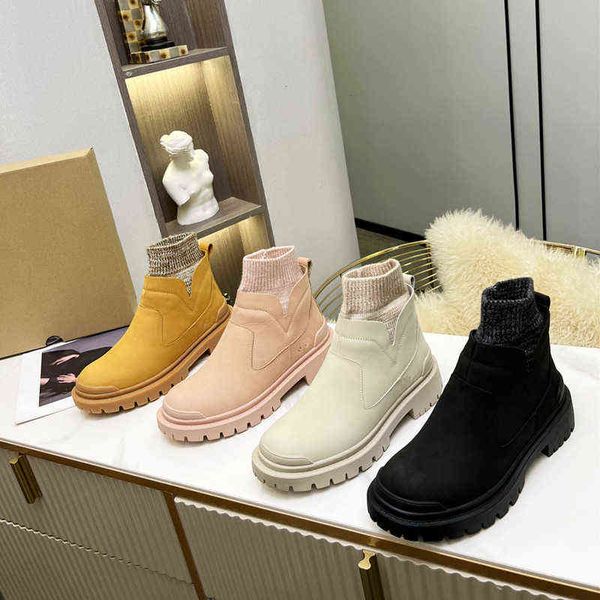 designer boots winter warm women shoes leather wool snow boots flat luxury cowhide ankle, Black
designer boots winter warm women shoes leather wool snow boots flat luxury cowhide ankle, Black