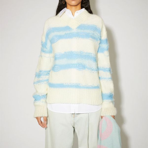 2021 new women v-neck knit sweater ladies loose hole sweet long sleeve jumper female knitted pullover knitwear cqvo, White;black
2021 new women v-neck knit sweater ladies loose hole sweet long sleeve jumper female knitted pullover knitwear cqvo, White;black