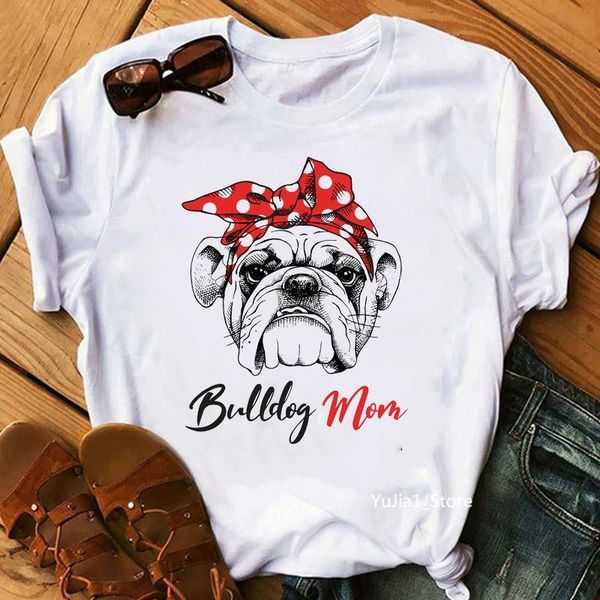 women dog lover tee shirt vintage french bulldog mom print white t shirt femme summer fashion female t-shirt
women dog lover tee shirt vintage french bulldog mom print white t shirt femme summer fashion female t-shirt