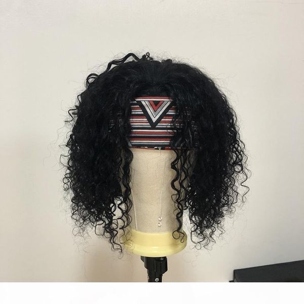 headband wig curly human hair wigs 150% density brazilian remy none lace front wig for women natural color water wave bob wig, Black;brown
headband wig curly human hair wigs 150% density brazilian remy none lace front wig for women natural color water wave bob wig, Black;brown