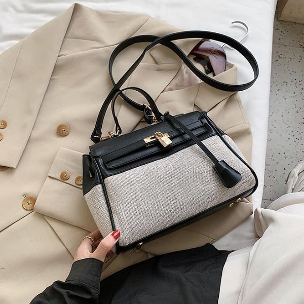factory wholesale women bag elegant atmosphere contrast leather handbag canvas handbags large fashion leathers shoulder bags, Black;red
factory wholesale women bag elegant atmosphere contrast leather handbag canvas handbags large fashion leathers shoulder bags, Black;red