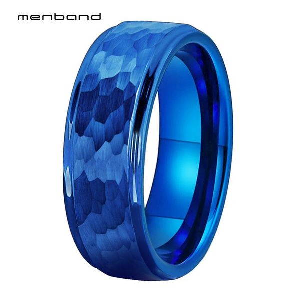 wedding rings 6mm 8mm blue tungsten carbide band ring for men wome stepped edges multifaceted hammered brushed finish comfort fit, Slivery;golden
wedding rings 6mm 8mm blue tungsten carbide band ring for men wome stepped edges multifaceted hammered brushed finish comfort fit, Slivery;golden