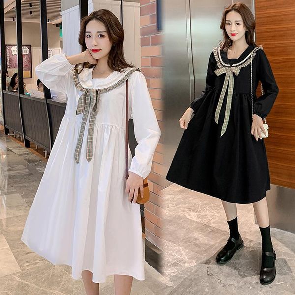 maternity dresses 6729# dress spring autumn long sleeve solid color loose stylish for pregnant women mom, White
maternity dresses 6729# dress spring autumn long sleeve solid color loose stylish for pregnant women mom, White