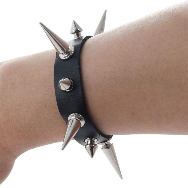 tennis cool spike bracelet punk faux leather bracelets goth girl boy bangle studded rock wristband for women men emo jewelry, Golden;silver
tennis cool spike bracelet punk faux leather bracelets goth girl boy bangle studded rock wristband for women men emo jewelry, Golden;silver