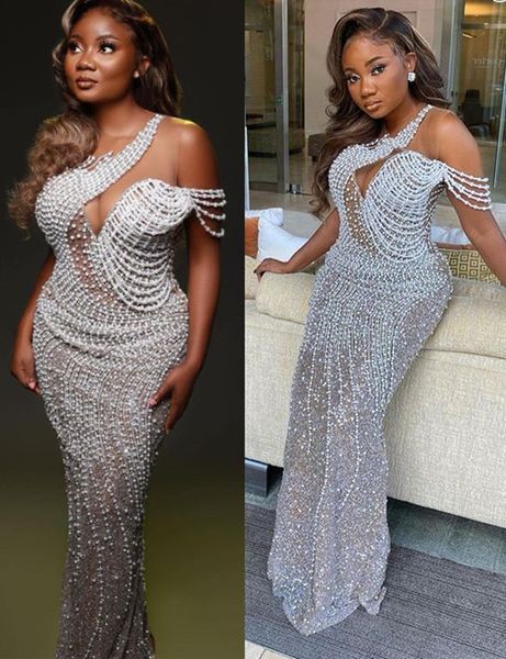 2021 plus size arabic aso ebi luxurrious sequined prom dresses sheer neck beaded pearls evening formal party second reception gowns dress zj, Black
2021 plus size arabic aso ebi luxurrious sequined prom dresses sheer neck beaded pearls evening formal party second reception gowns dress zj, Black