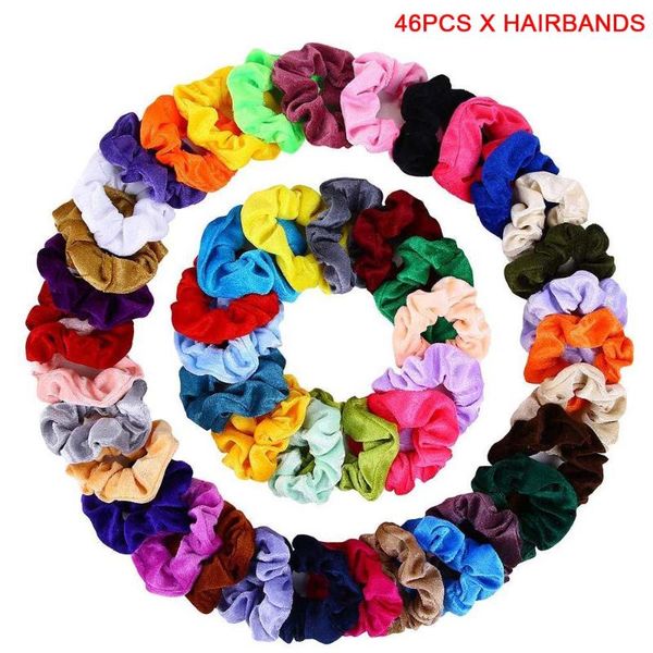 hair accessories 46 colors scrunchies velvet elastic hairties hairbands ponytail holder for women girls
hair accessories 46 colors scrunchies velvet elastic hairties hairbands ponytail holder for women girls