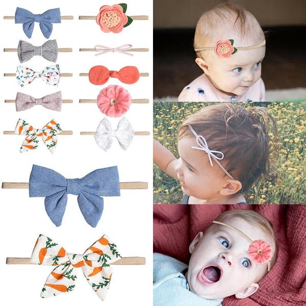 hair accessories baby bows born girls flower headband princess headwrap soft turban striped dots headwear elastic lace cute headbands, Slivery;white
hair accessories baby bows born girls flower headband princess headwrap soft turban striped dots headwear elastic lace cute headbands, Slivery;white
