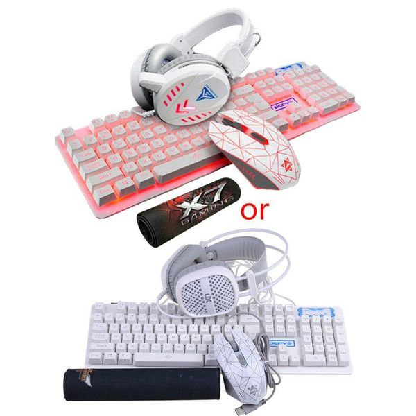 keyboard mouse combos 4pcs/set k59 mechanical wired usb illuminated gaming mice pad mat headphone for home computer deskbacklight
keyboard mouse combos 4pcs/set k59 mechanical wired usb illuminated gaming mice pad mat headphone for home computer deskbacklight