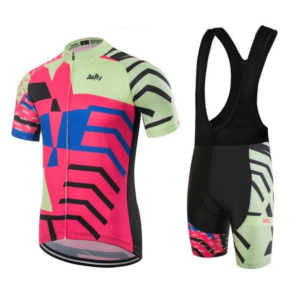 racing sets aofly summer men's & women's short-sleeved cycling jersey triathlon sports suit red and black white cilismo 9d cushion, Black;blue
racing sets aofly summer men's & women's short-sleeved cycling jersey triathlon sports suit red and black white cilismo 9d cushion, Black;blue