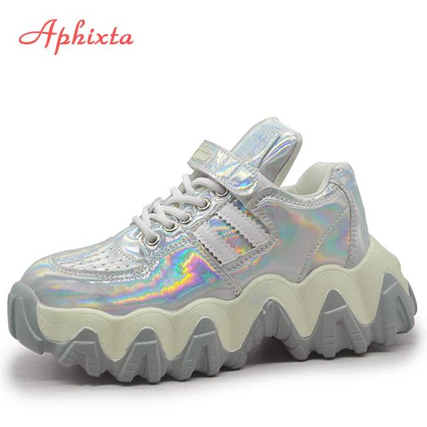 boots aphixta platform sneakers height increasing wave chunky sole women bling sequined cloth hook & loop shoes woman female, Black
boots aphixta platform sneakers height increasing wave chunky sole women bling sequined cloth hook & loop shoes woman female, Black