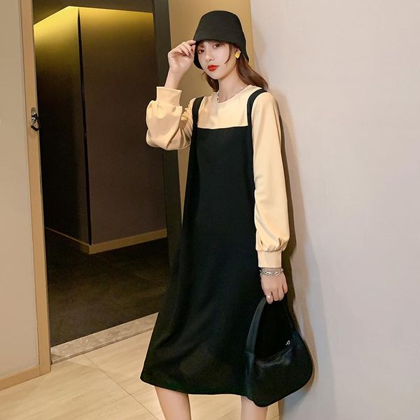 maternity dresses cotton dress 2021 spring long lantern sleeve loose preppy style pregnant women a-line, White
maternity dresses cotton dress 2021 spring long lantern sleeve loose preppy style pregnant women a-line, White