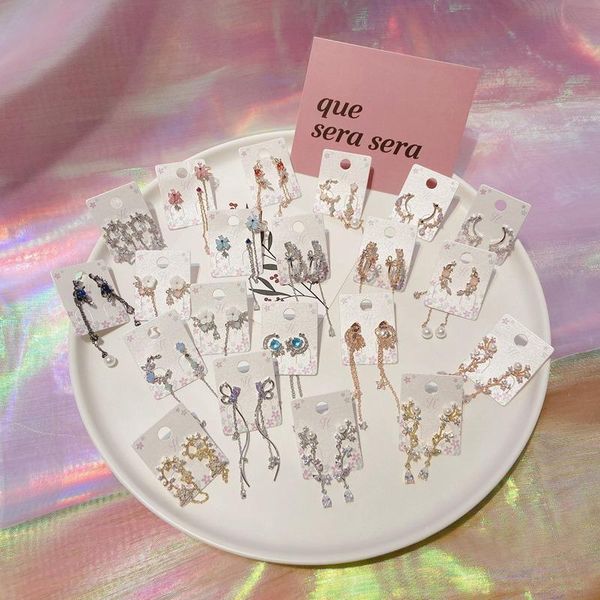 dangle & chandelier mengjiqiao korean elegant cute zircon moon flower drop earrings for women girls delicate micro paved pendientes jewelry, Silver
dangle & chandelier mengjiqiao korean elegant cute zircon moon flower drop earrings for women girls delicate micro paved pendientes jewelry, Silver