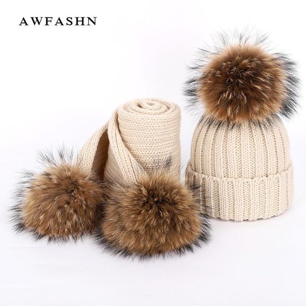 hats, scarves & gloves sets winter women's knitted cotton hats warm raccoon fur pom-pom children's beanie ski hat scarf parent-chi, Blue;gray
hats, scarves & gloves sets winter women's knitted cotton hats warm raccoon fur pom-pom children's beanie ski hat scarf parent-chi, Blue;gray