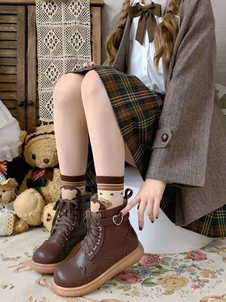 new winter platform ankle martin gotk boots girls fashion black women's apartments goth lolita high geaa
new winter platform ankle martin gotk boots girls fashion black women's apartments goth lolita high geaa