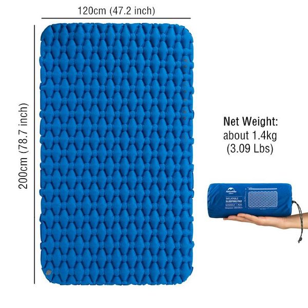outdoor pads inflatable mattress portable camping mat double sleeping pad ultralight folding bed travel
outdoor pads inflatable mattress portable camping mat double sleeping pad ultralight folding bed travel