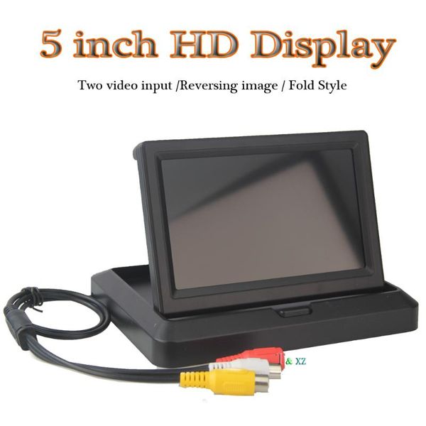 car video dc12v-24v 5" foldable digital color tft lcd reverse rear view monitor 800x480 resolution for truck bus
car video dc12v-24v 5" foldable digital color tft lcd reverse rear view monitor 800x480 resolution for truck bus