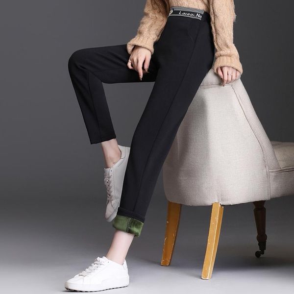 women's pants & capris 2021 women letters plus size high waist harem winter warm thickening trousers casual fleece sports sweatpants p9, Black;white
women's pants & capris 2021 women letters plus size high waist harem winter warm thickening trousers casual fleece sports sweatpants p9, Black;white