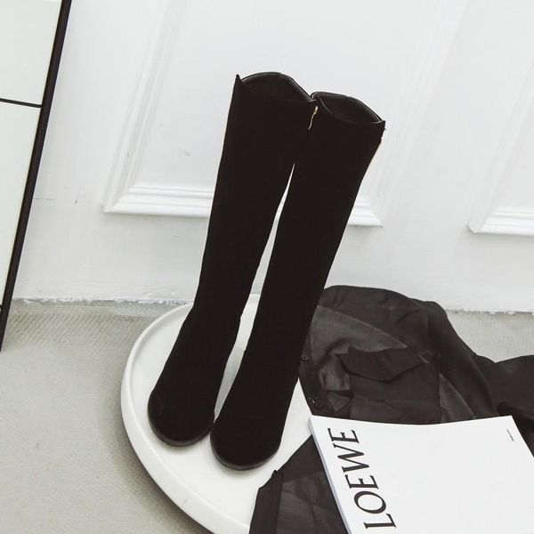 boots big size 9 10 11-19 women woman winter shoes botas side zipper round head square heel, Black
boots big size 9 10 11-19 women woman winter shoes botas side zipper round head square heel, Black